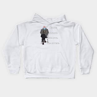 Bernie the man Kids Hoodie